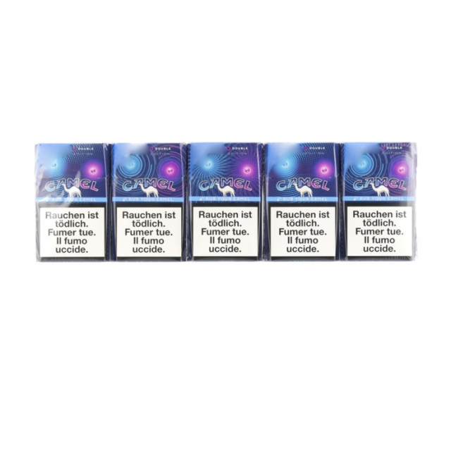 CAMEL DOUBLE MINT & PURPLE 10 X 20`S