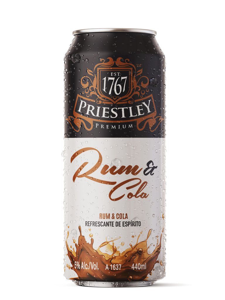 PRIESTLEY RUM & COLA 24 X .440ML CAN Delta Express Liquors
